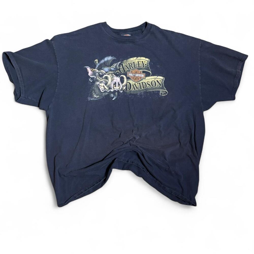 Vintage Harley Davidson black t shirt (3x)